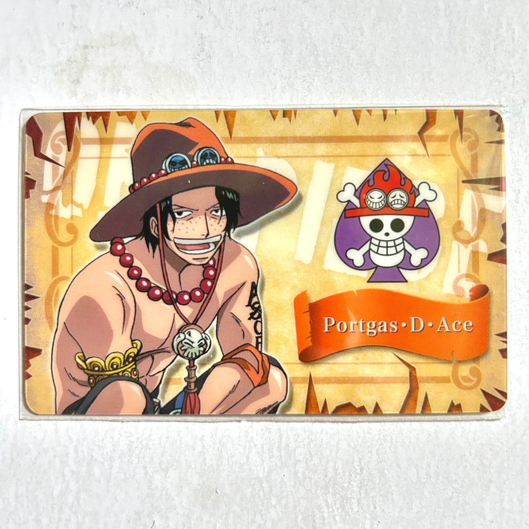 One Piece Grand Arena Tour - Portgas D. Ace - Crew Certificate Card (K)