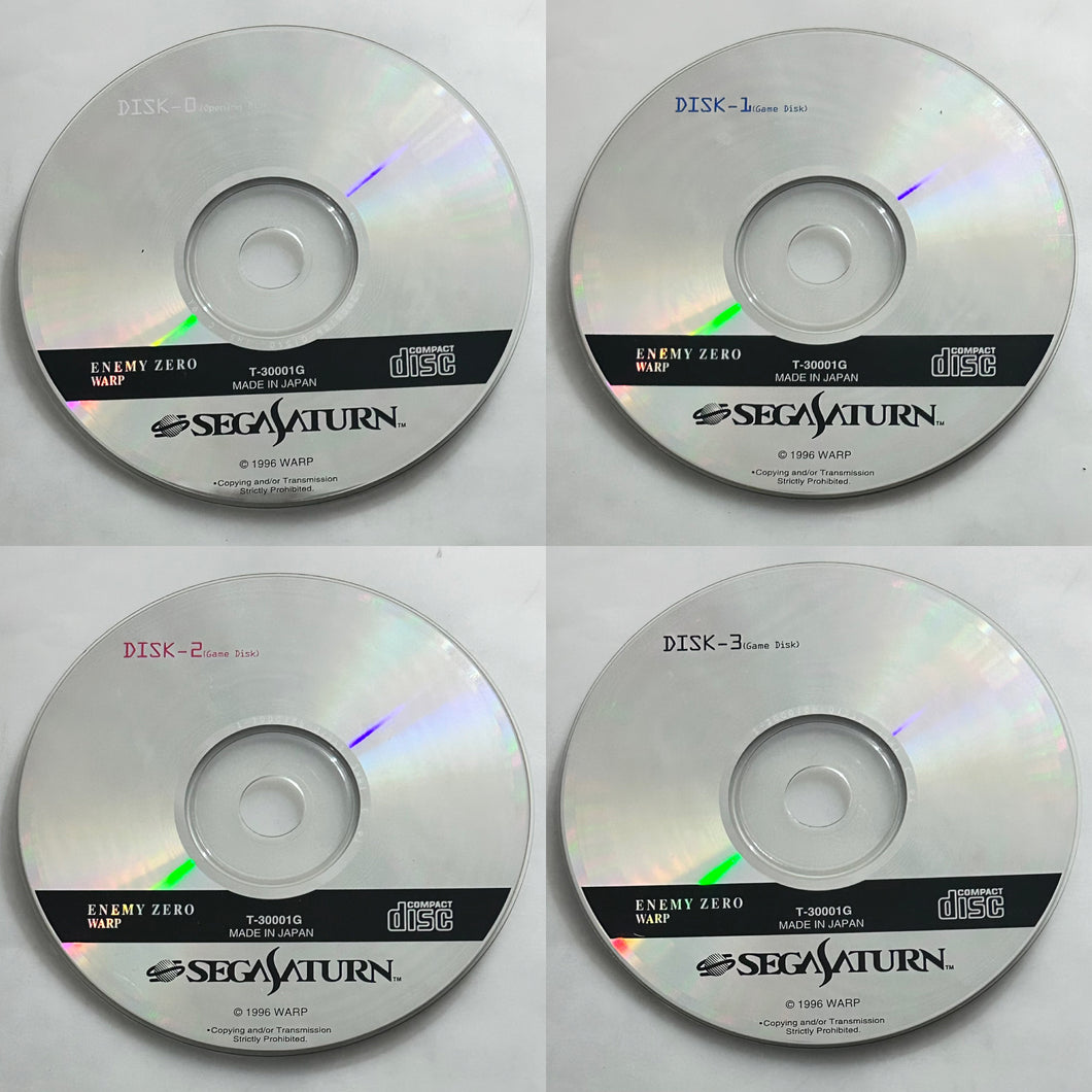 Enemy Zero - SEGA Saturn - NTSC-JP - Disc (T-30001G)