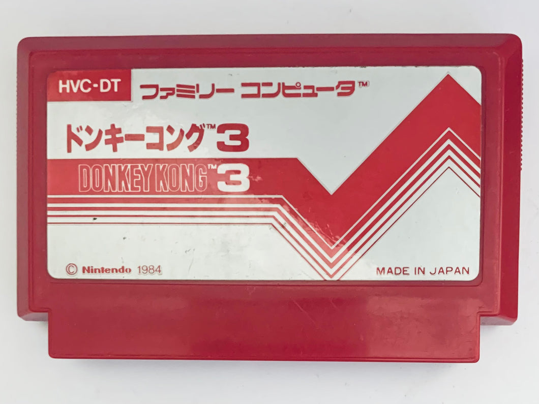 Donkey Kong 3 - Famicom - Family Computer FC - Nintendo - Japan Ver. - NTSC-JP - Cart (HVC-DT)