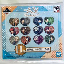 Cargar imagen en el visor de la galería, A3! - Fushimi Omi - Heart Gata Mini Shikishi - Ichiban Kuji A3!～Beautiful Seasons～ - Aki•Fuyu Gumi
