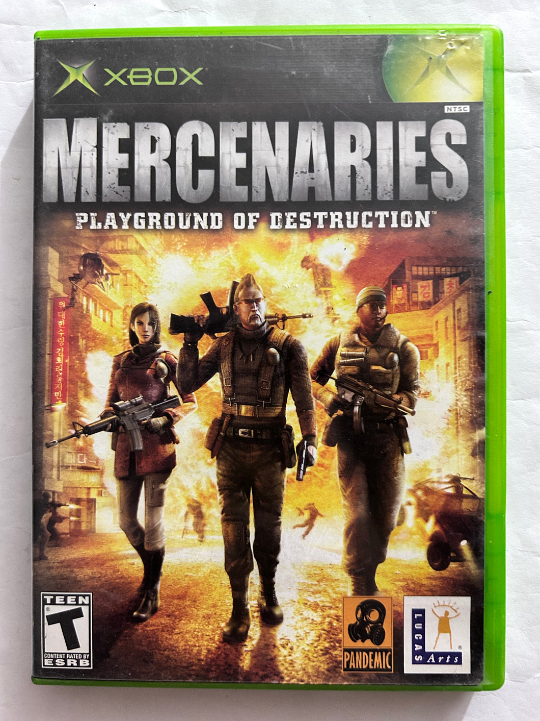 Mercenaries: Playground of Destruction - Xbox Classic/360 - NTSC - CIB