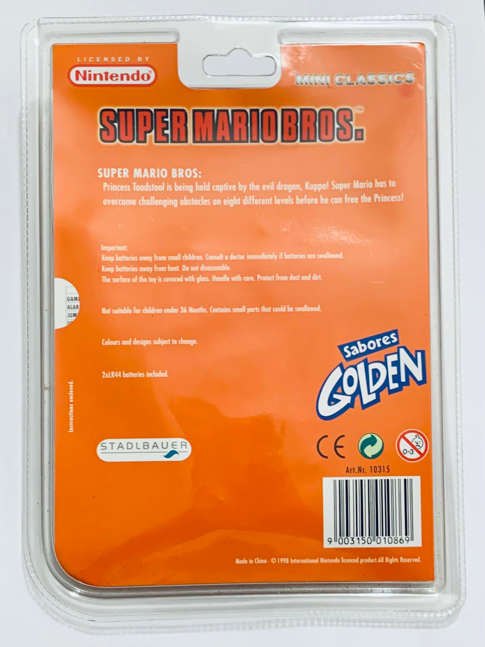 その他 Nintendo miniclassics MARIO Mini Classics Super Mario Bros. - Nintendo x Sabores Golden