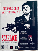 Load image into Gallery viewer, Scarface: The World is Yours - PS2 Xbox - Original Vintage Advertisement - Print Ads - Laminated A4 Poster
