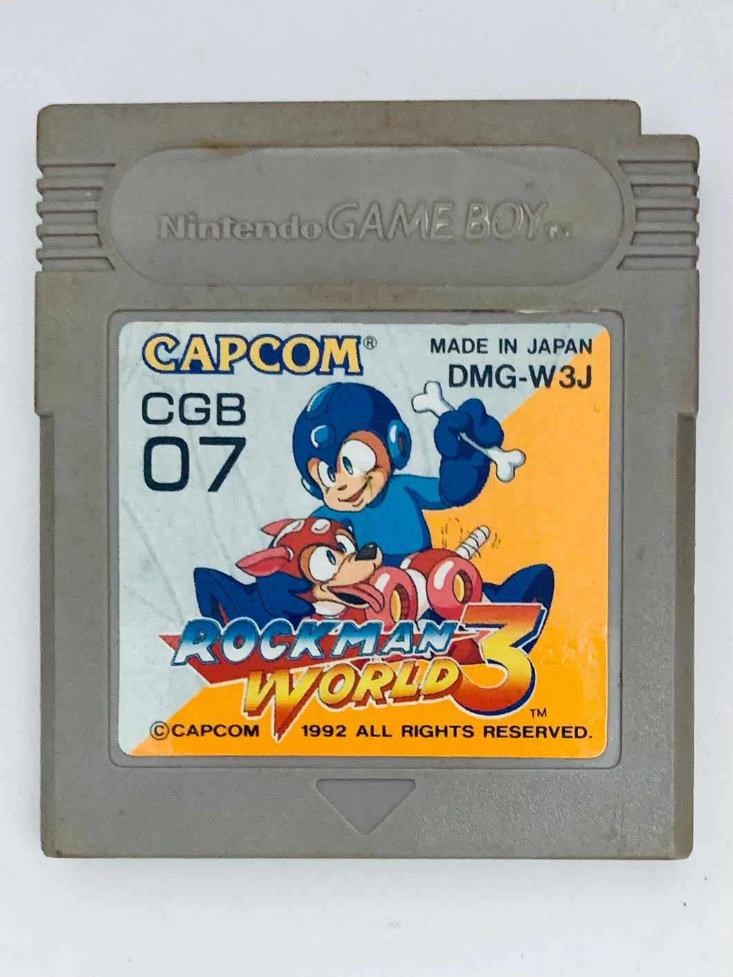 RockMan World 3 - GameBoy - Game Boy - Pocket - GBC - GBA - JP - Cartridge (DMG-W3J)