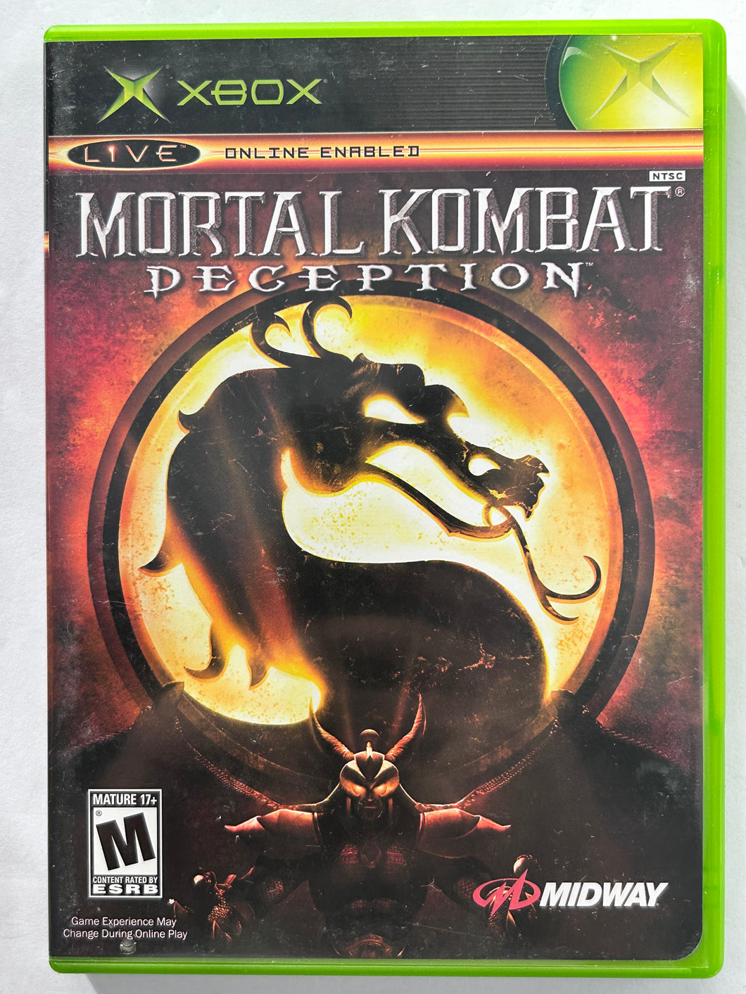 Mortal Kombat: Deception - Xbox Classic - NTSC - Box & Manual