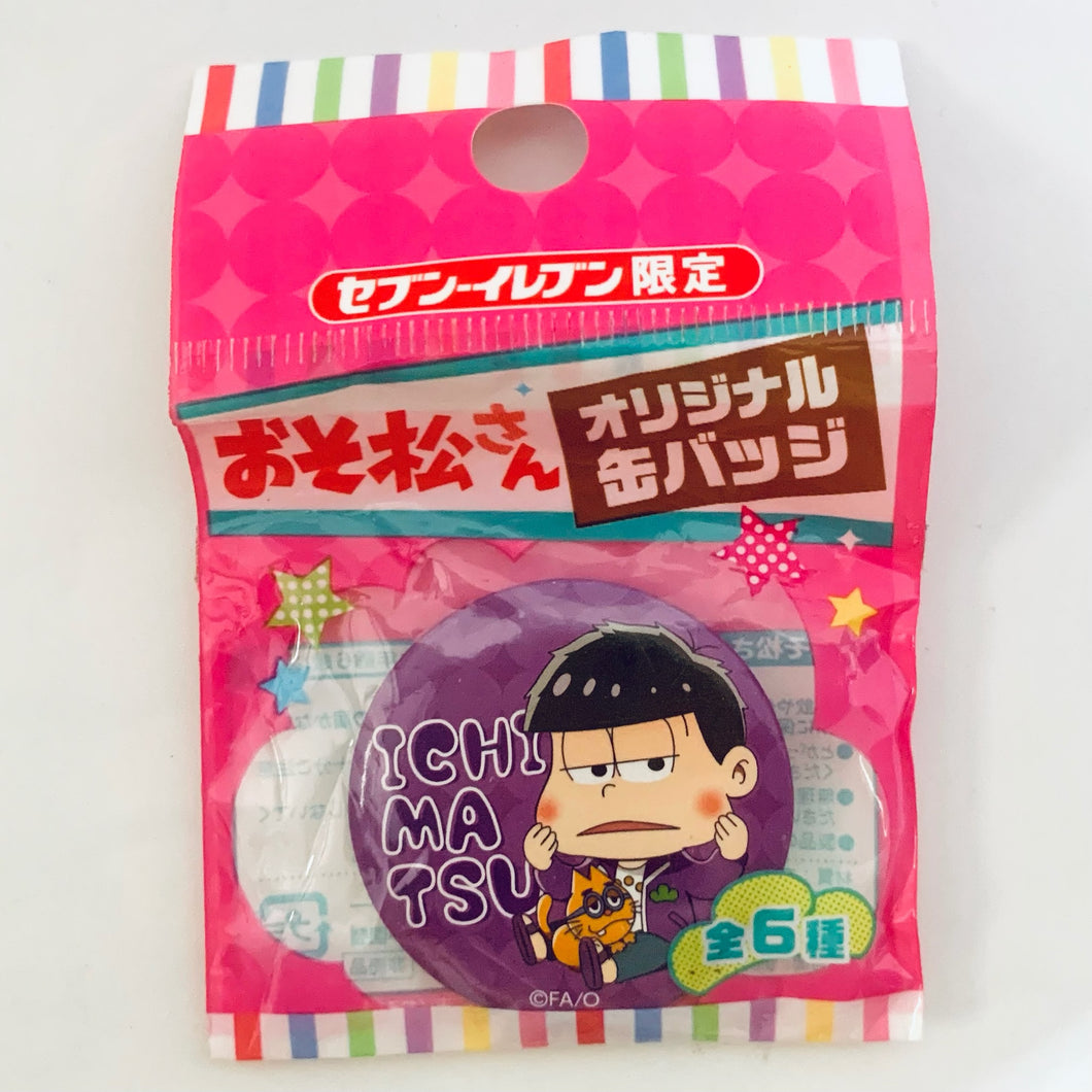 7-Eleven x Osomatsu-san Original Can Badge - Matsuno Ichimatsu