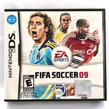 Cargar imagen en el visor de la galería, FIFA Soccer 09 - Nintendo DS / DSLite DSi XL - NTSC - CIB (NTR-CF9E-USA)
