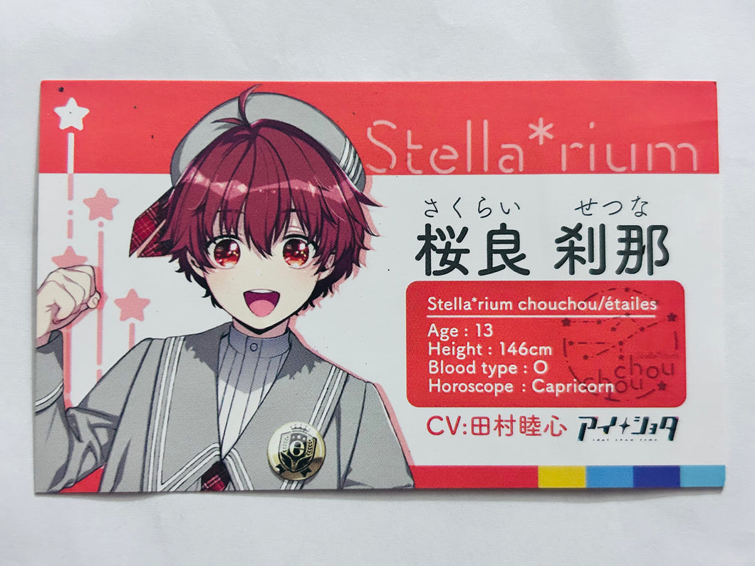 Idol Show Time - Sakurai Setsuna - Character Business Card