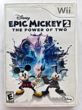 Load image into Gallery viewer, Epic Mickey 2: The Power of Two - Nintendo Wii / Wii U - NTSC - Box &amp; Manual (WUP-AEME-USA)
