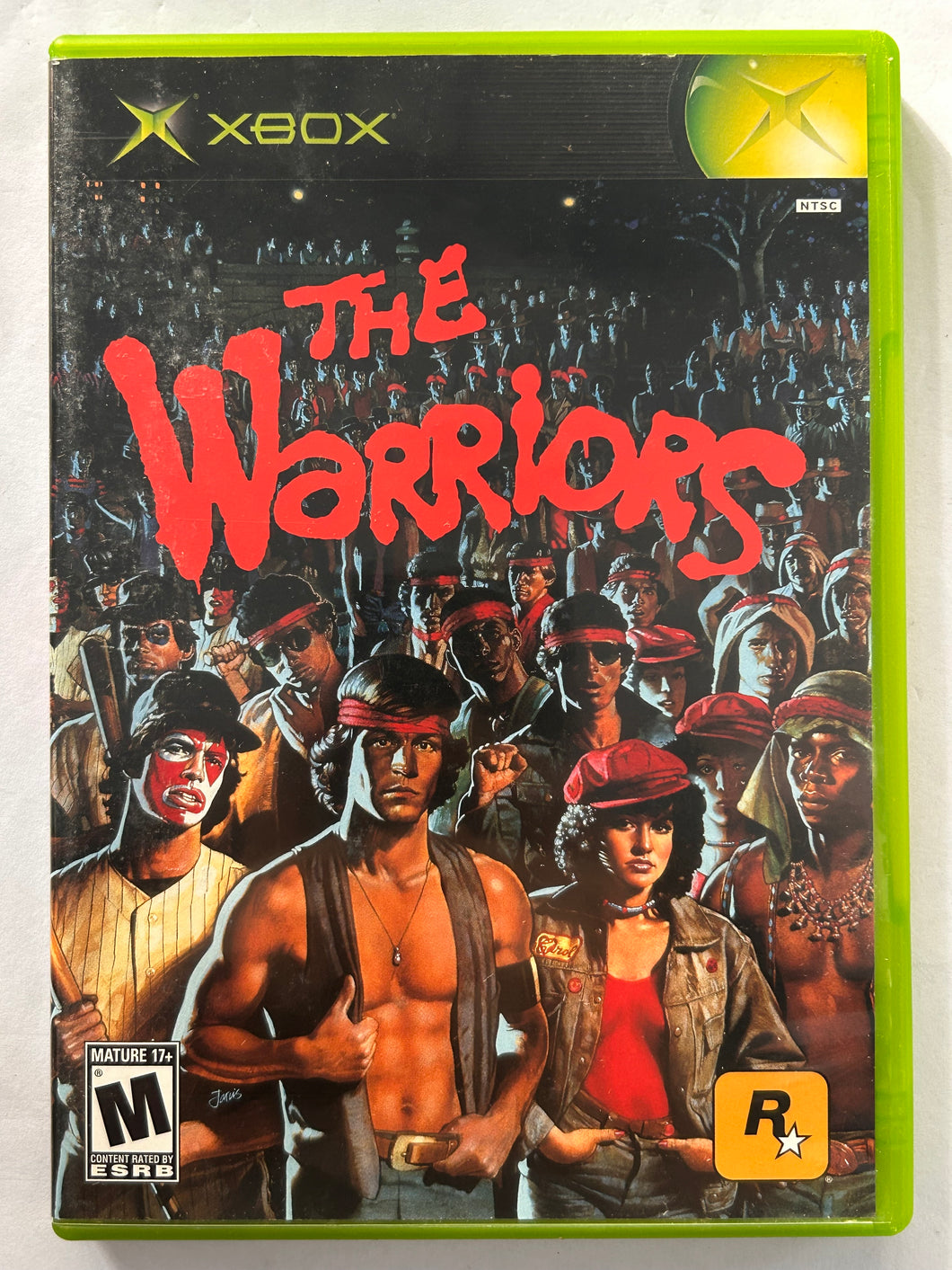 The Warriors - Xbox Classic - NTSC - Box & Manual