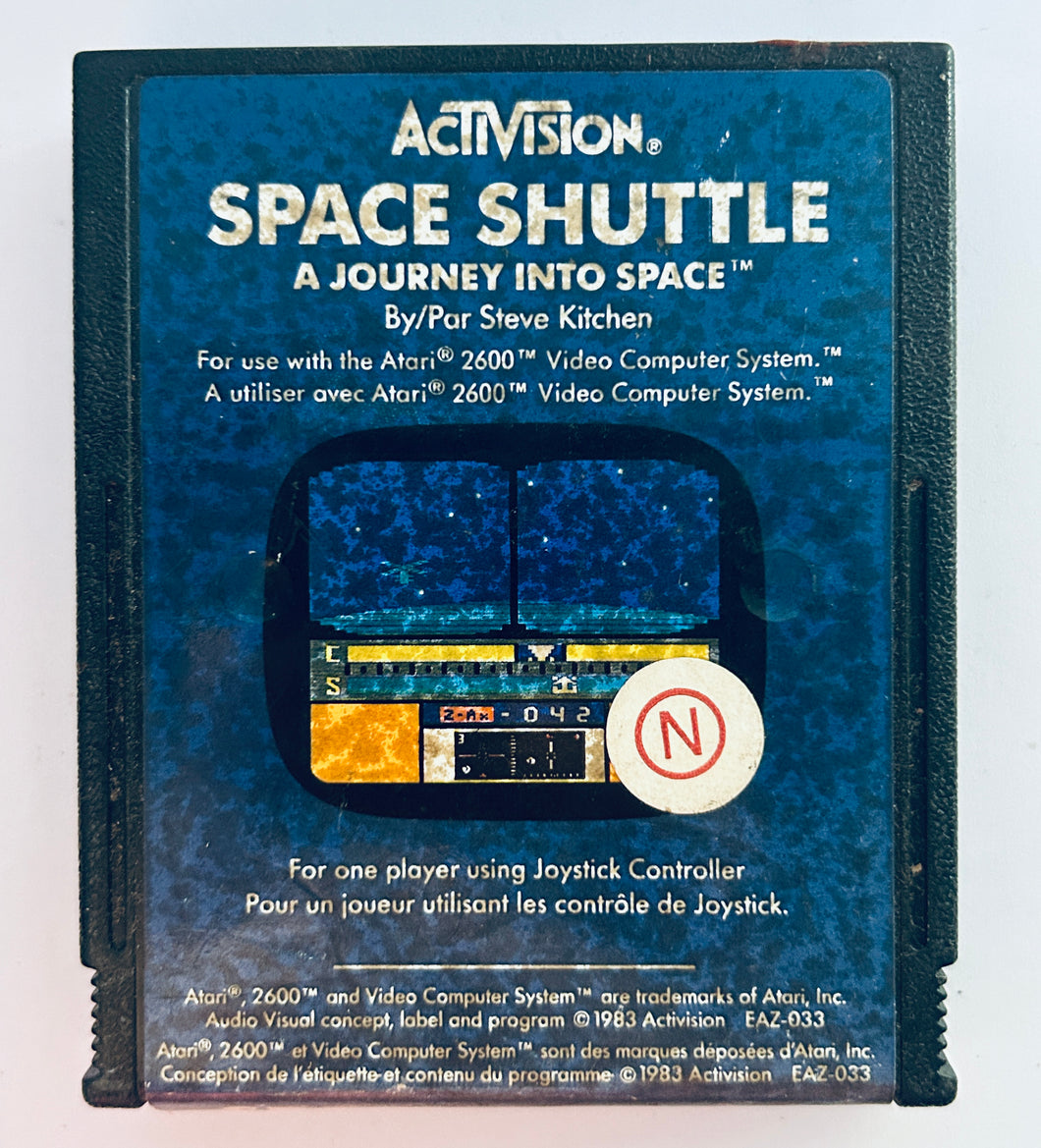 Space Shuttle: A Journey Into Space - Atari 2600 VCS - NTSC - Cartridge (AZ-033)