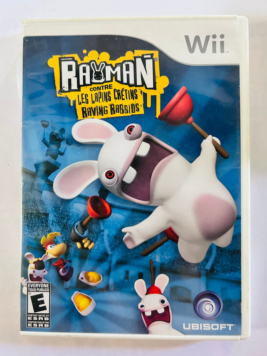 Rayman Raving Rabbids - Nintendo Wii / Wii U - NTSC - CIB (RVL-RRBE-USA)