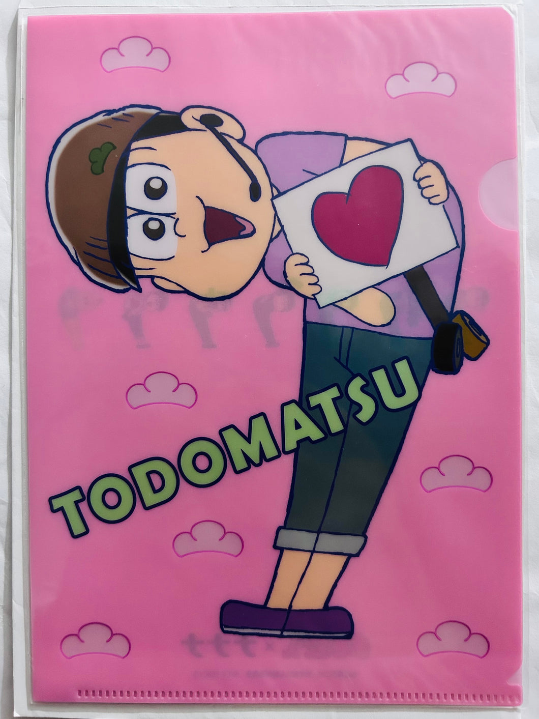 Osomatsu-san x Nanana A5 Clear File - Matsuno Todomatsu