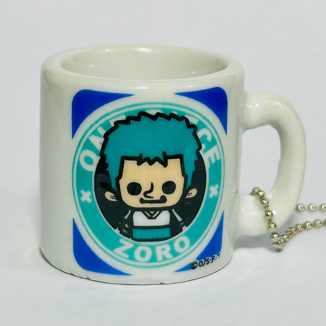 One Piece x PansonWorks - Roronoa Zoro - Mini Mug Cup Keychain - Demitasse