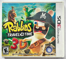 Load image into Gallery viewer, Rabbids Travel in Time 3D - Nintendo 3DS / XL 2DS - NTSC - Box &amp; Manual (CTR-ARBE-USA)
