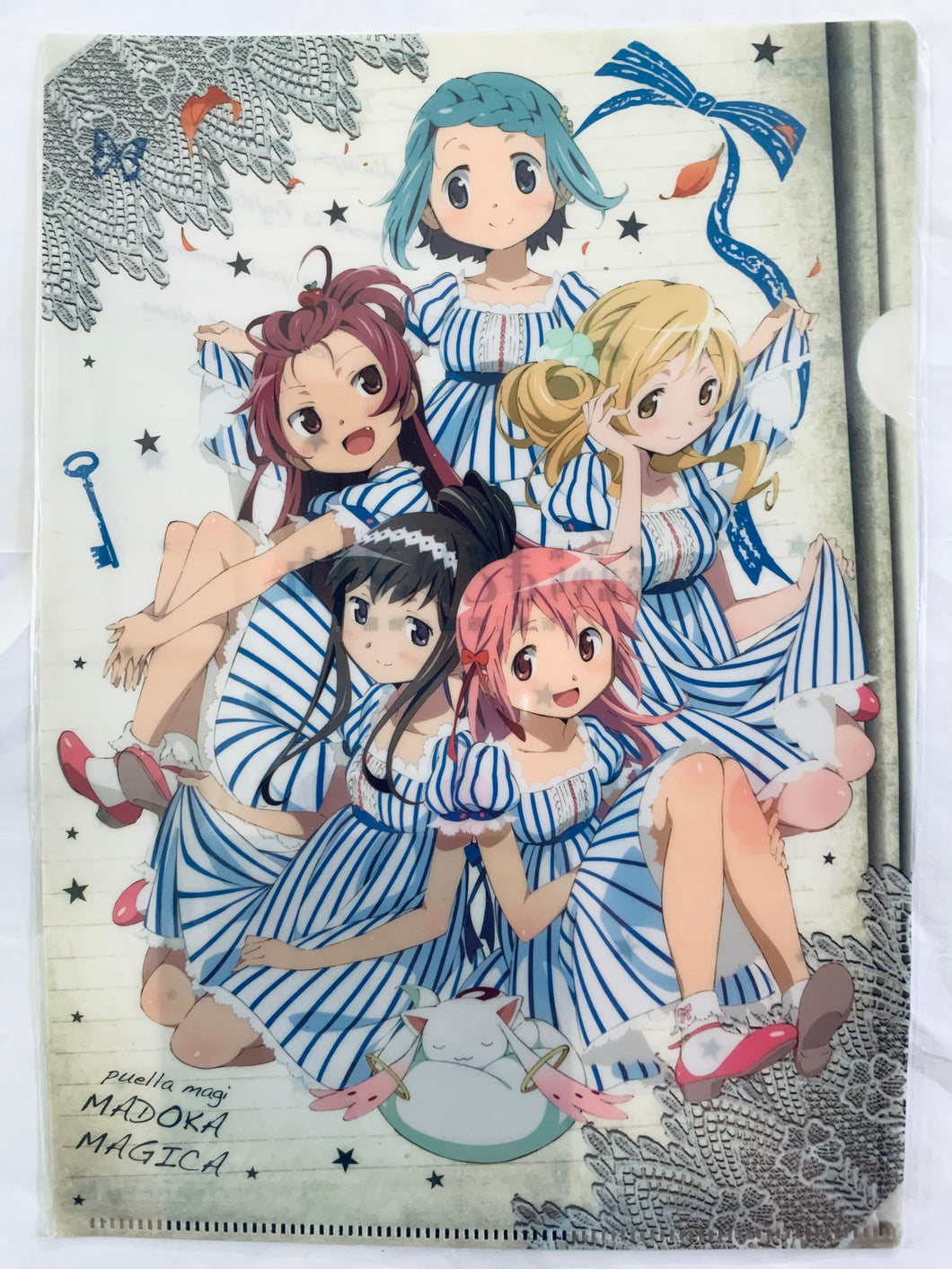 Puella Magi Madoka Magica the Movie: Rebellion - Homura, Madoka, Sayaka, Kyouko & Mami - Clear File