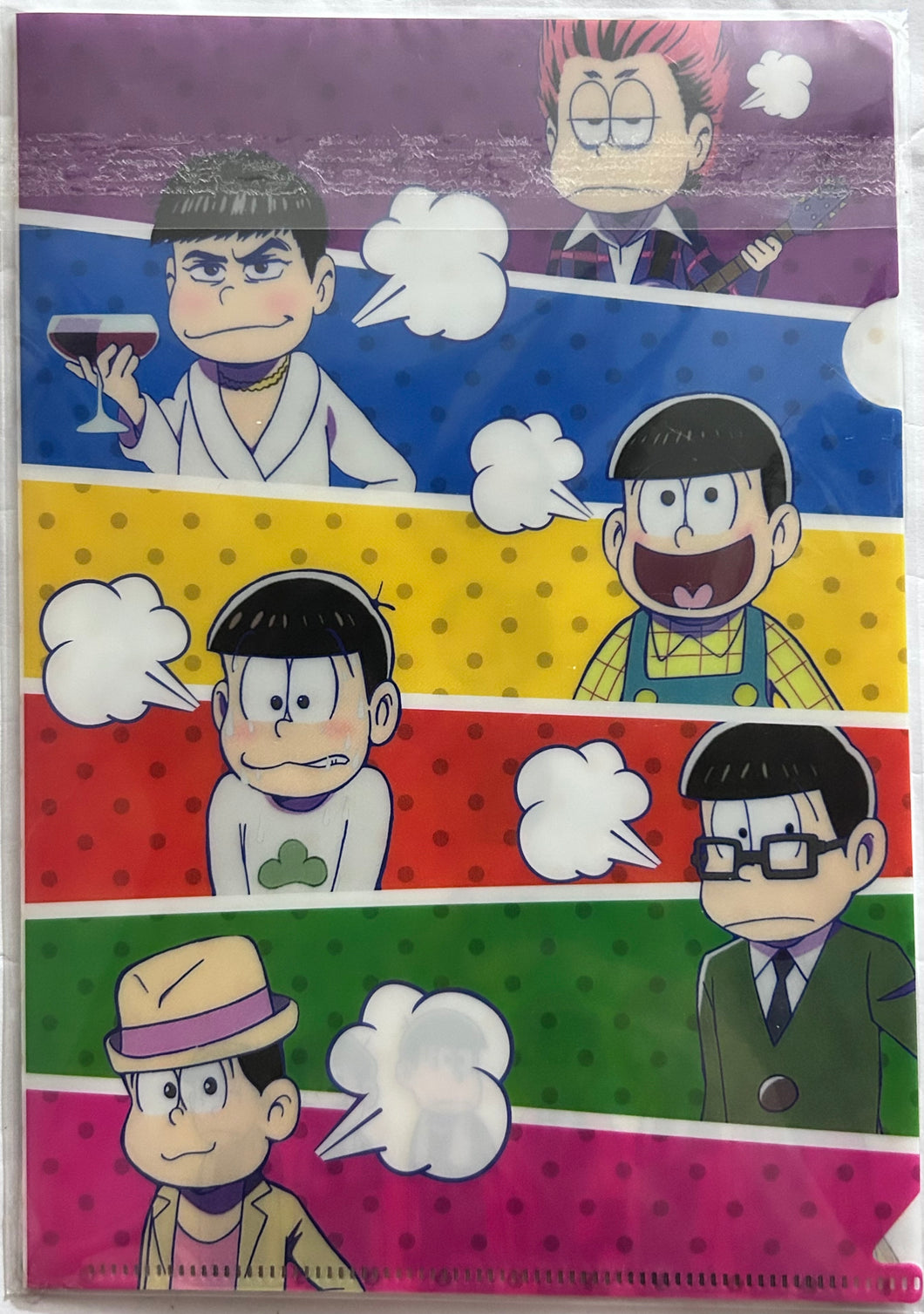 Osomatsu-san - Matsuno Bros. - Clear File - Oshare ver.
