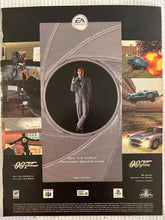 Cargar imagen en el visor de la galería, 007 The World is Not Enough / Racing - PlayStation N64 GBC- Original Vintage Advertisement - Print Ads - Laminated A4 Poster
