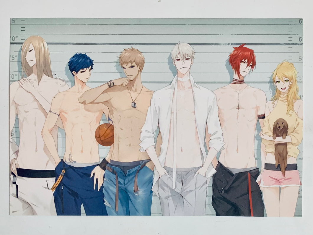 VitaminX - Postcard - Hirotaka Maeda Not for sale Illustration Card