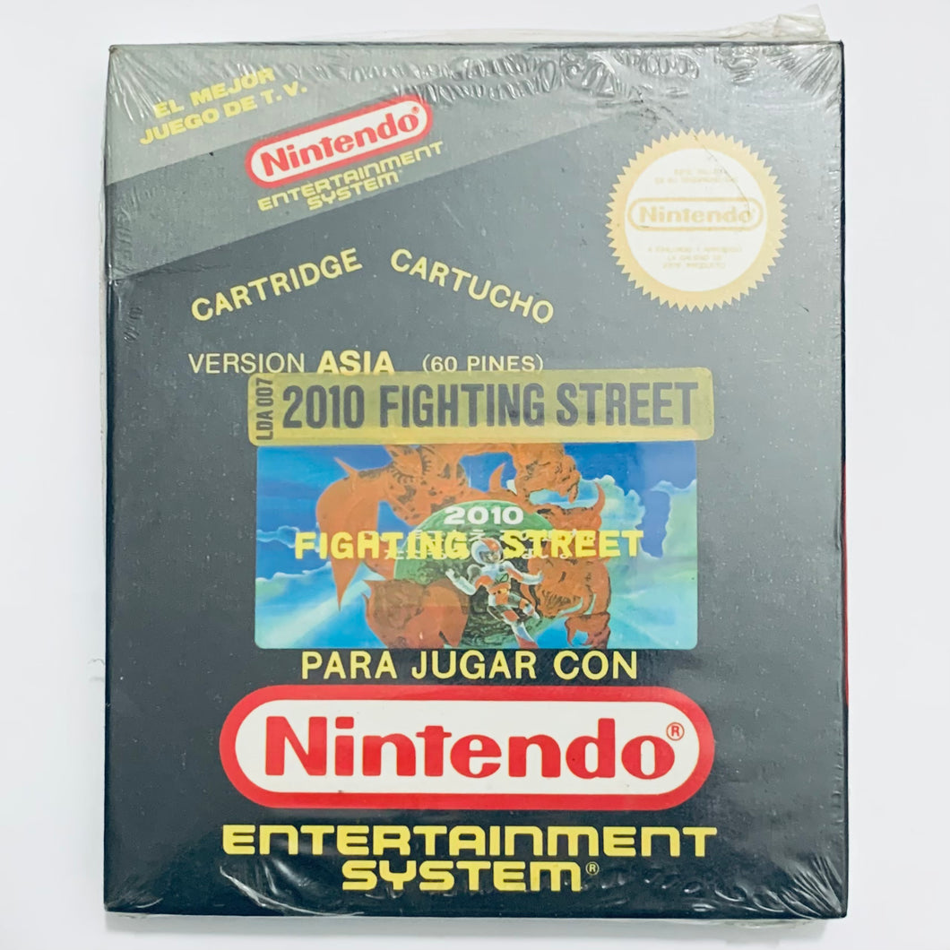 2010 Fighting Street (Street Fighter 2010: The Final Fight) - Famiclone - FC / NES - Vintage - NOS (LDA-007)