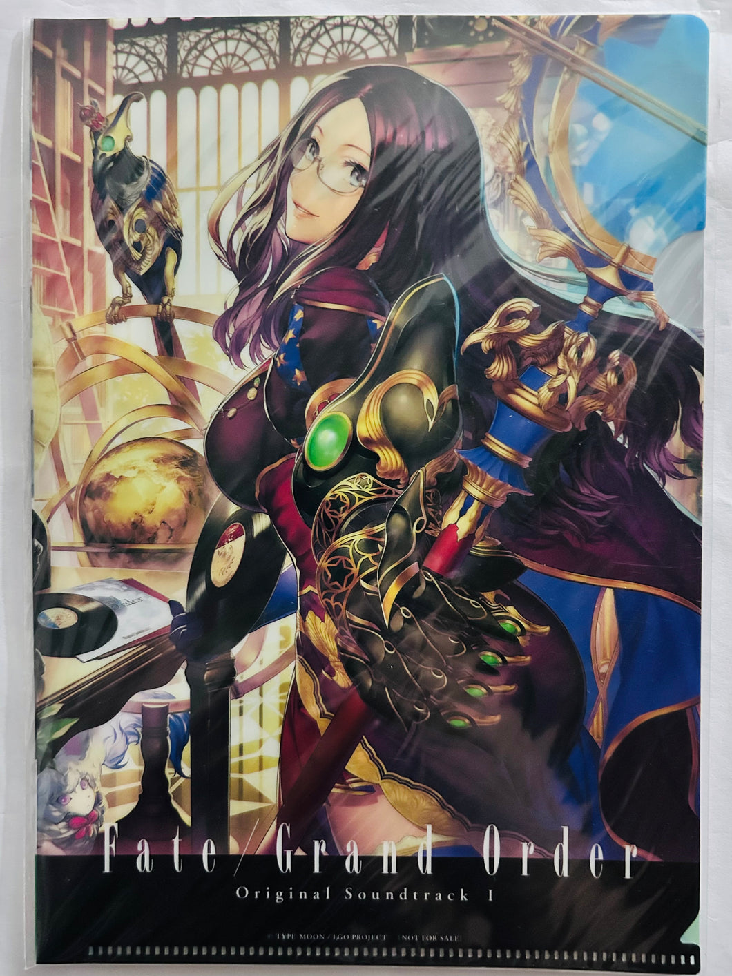 Fate/Grand Order Original Soundtrack Illustration A5 Clear File