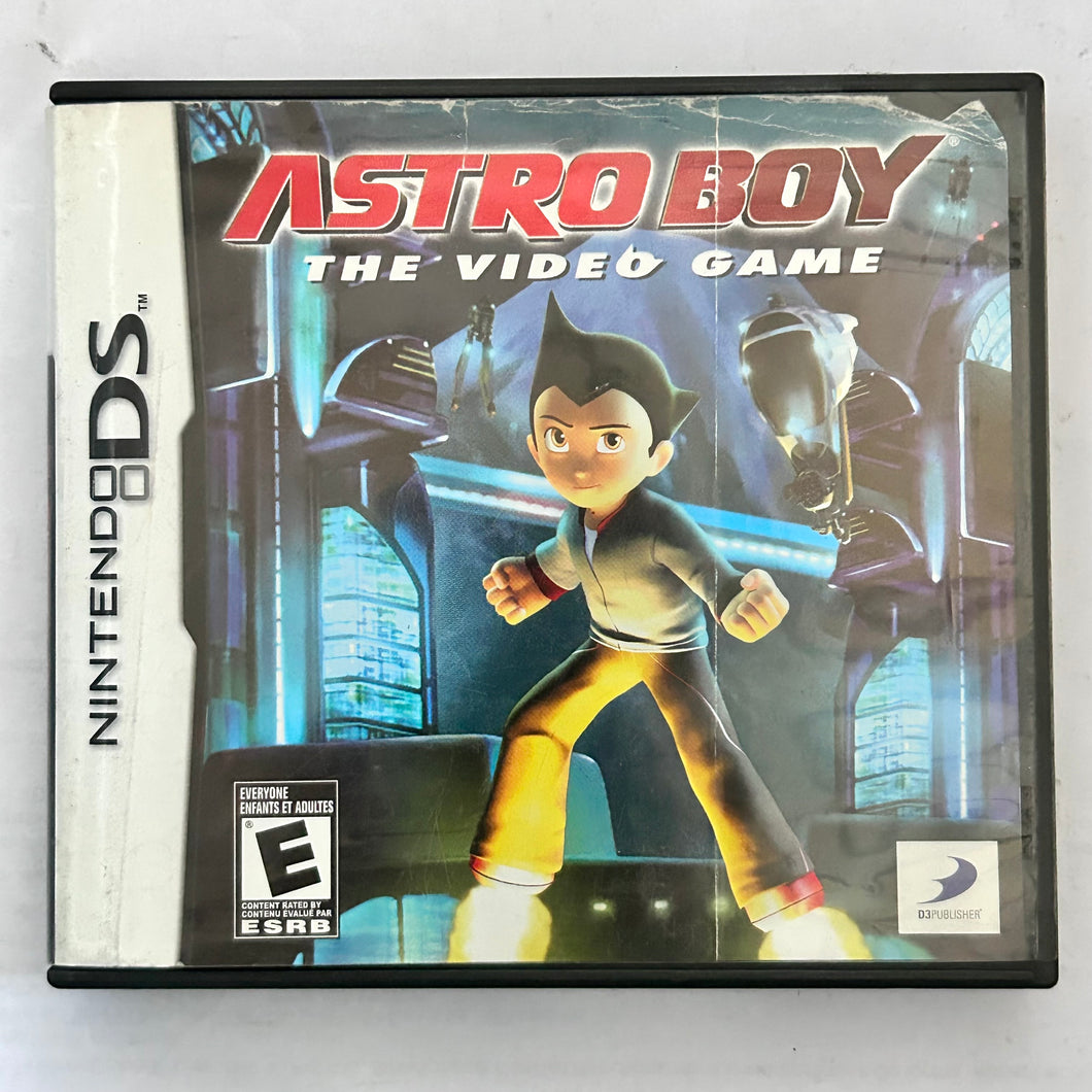 Astro Boy: The Video Game - Nintendo DS / DSLite DSi XL - NTSC - Box & Manual (NTR-BTWE-USA)