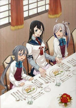 Load image into Gallery viewer, Ichiban Kuji KanColle - Fleet Collection - Admiral, it&#39;s time for dinner! - Prize C A2 Poster - Ooyodo, Kiyoshimo &amp; Asashimo
