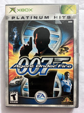 Cargar imagen en el visor de la galería, 007: Agent Under Fire (Platinum Hits) - Xbox Classic/360 - NTSC - CIB
