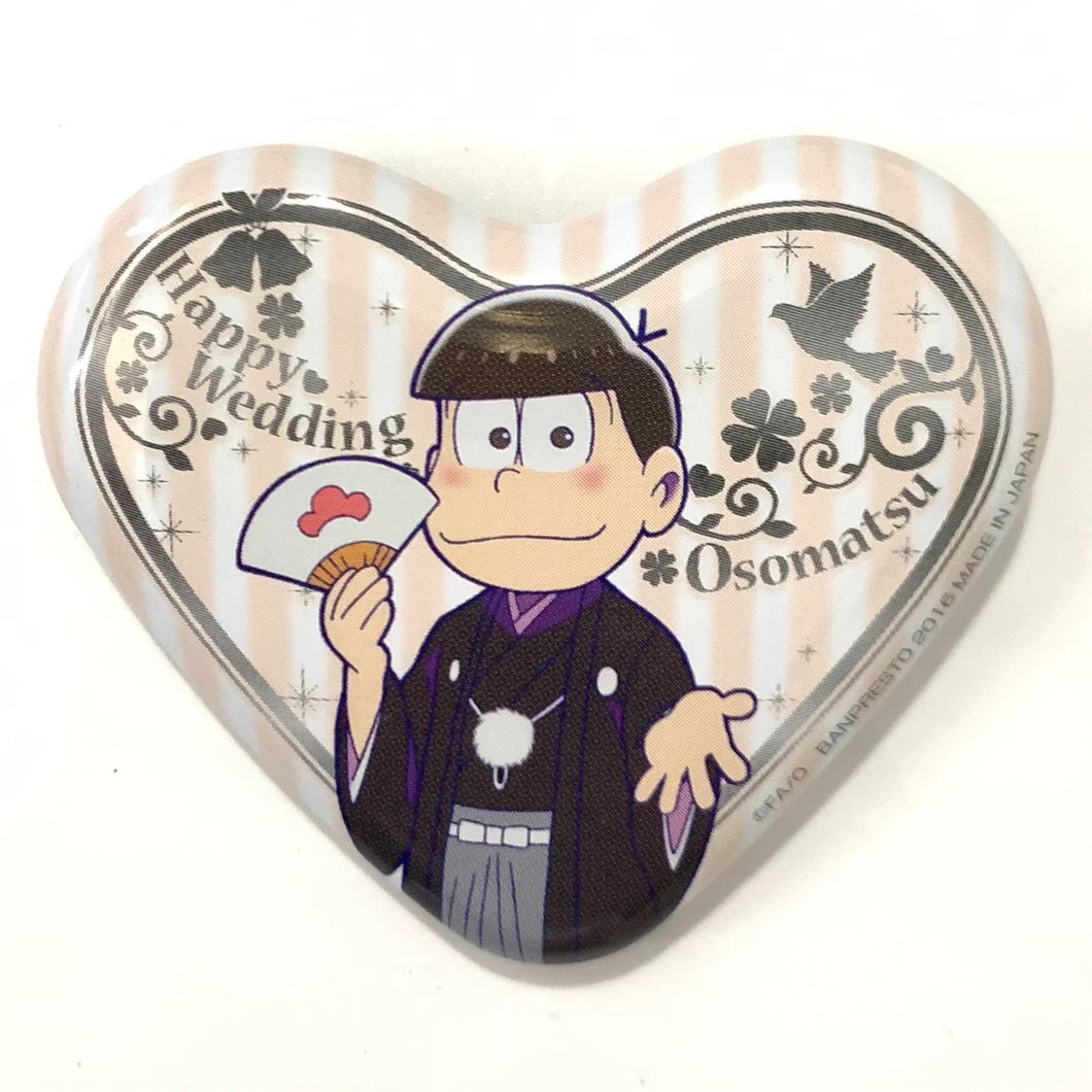 Osomatsu-san - Matsuno Osomatsu - Heart Can Badge