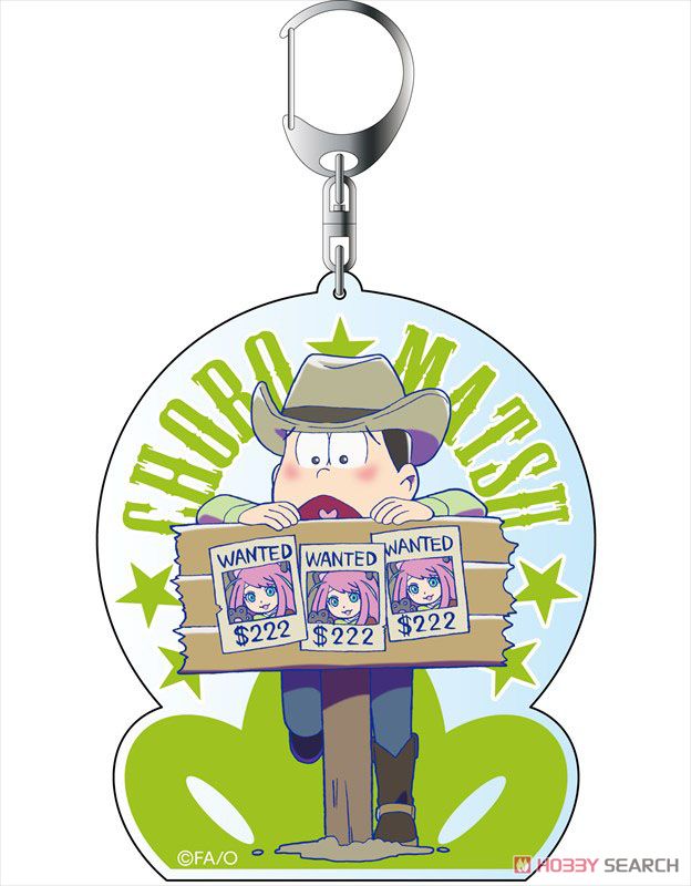 Osomatsu-san - Matsuno Choromatsu - Acrylic Keychain - Western Matsu ver.