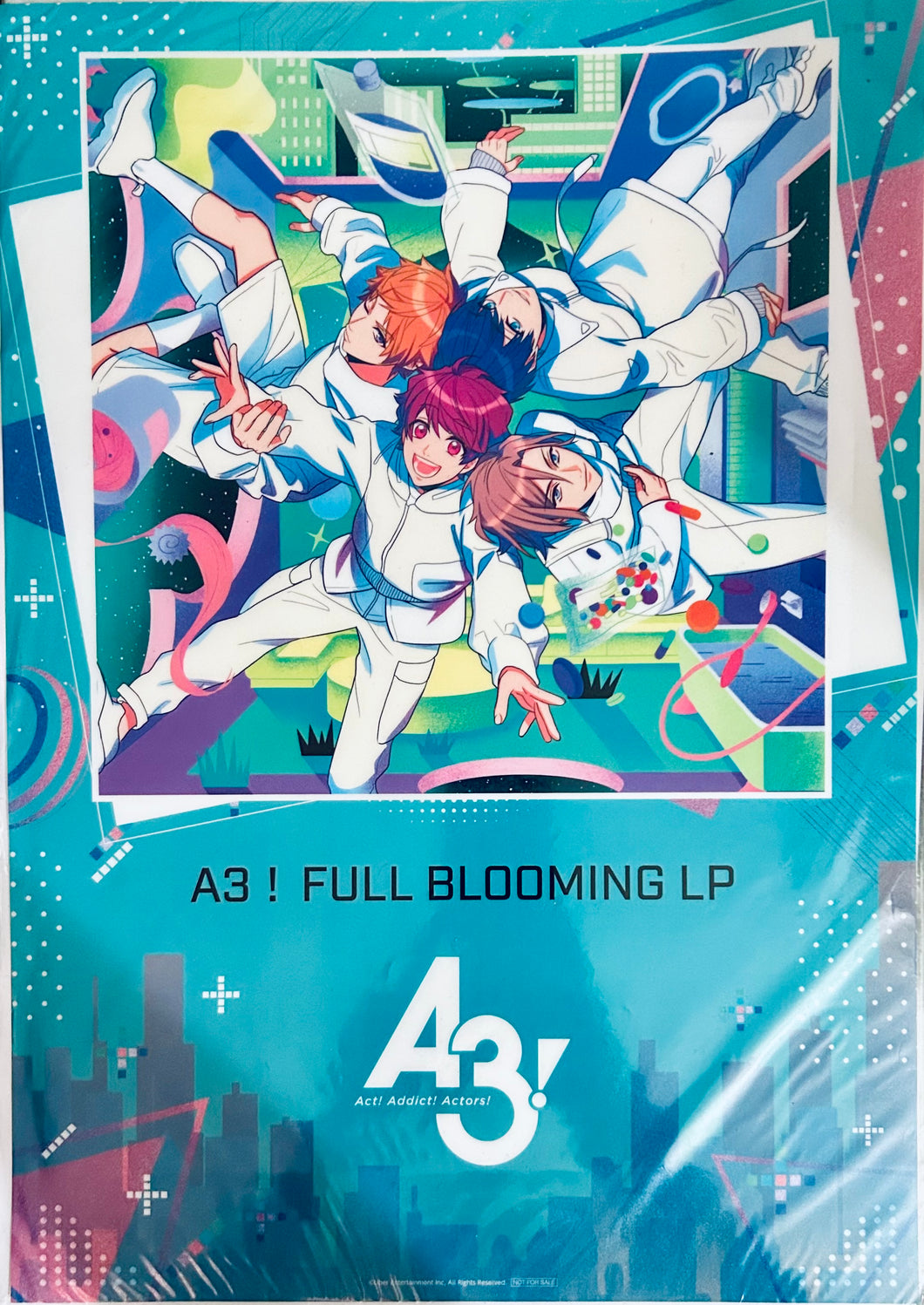 A3! - Clear Poster - A3! FULL BLOOMING LP - Store Bonus