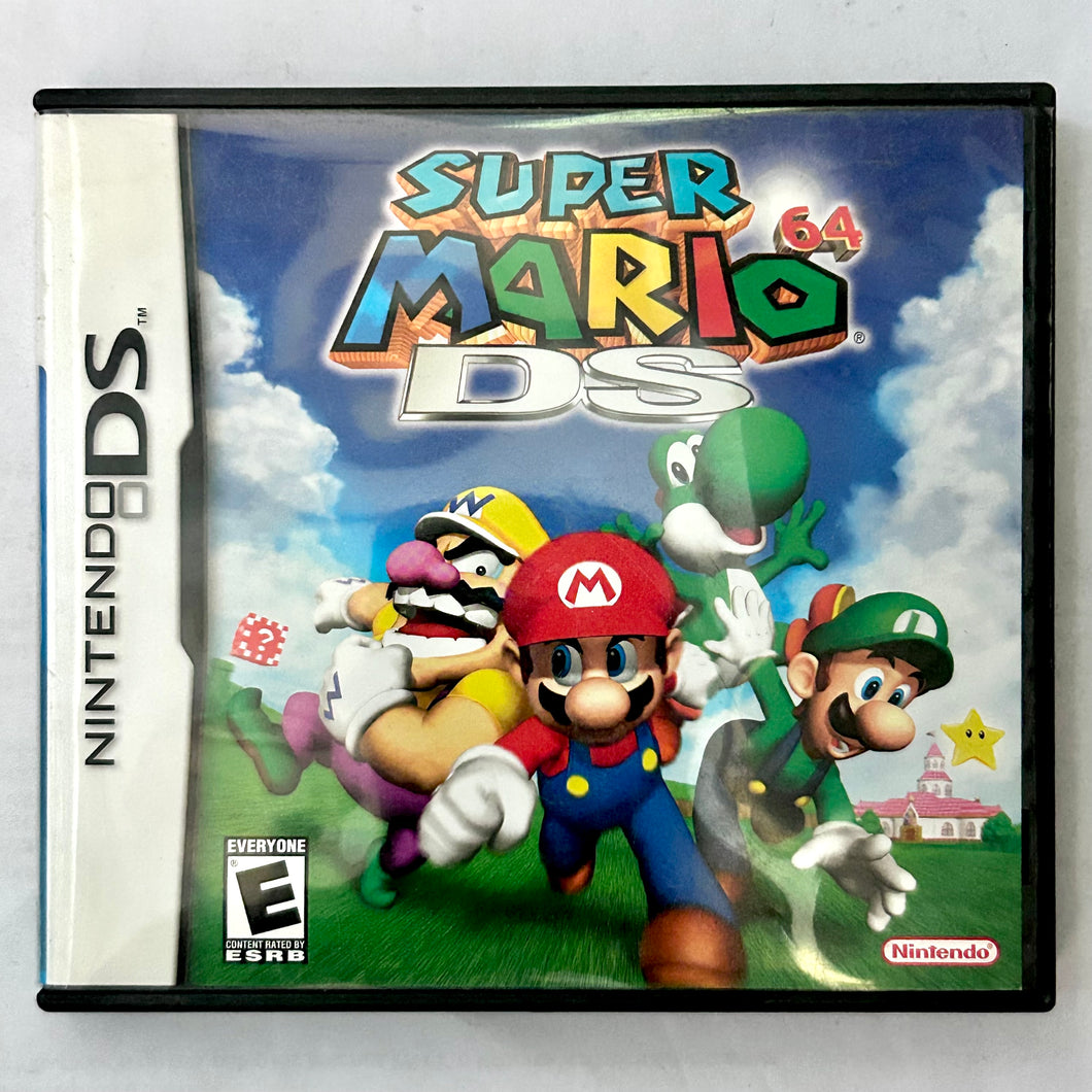 Super Mario 64 DS - Nintendo DS / DSLite DSi XL - NTSC - Box & Manual (NTR-ASME-USA)