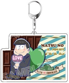 Osomatsu-san x Shibuya Parco - Matsuno Choromatsu - Love Matsu Acrylic Keyholder