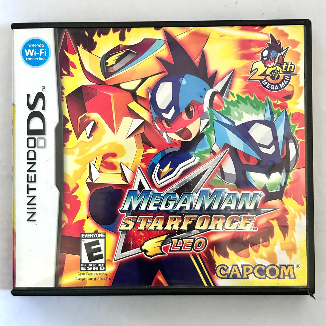 Mega Man Star Force: Leo - Nintendo DS / DSLite DSi XL - NTSC - Box & Manual (NTR-A6BE-USA)