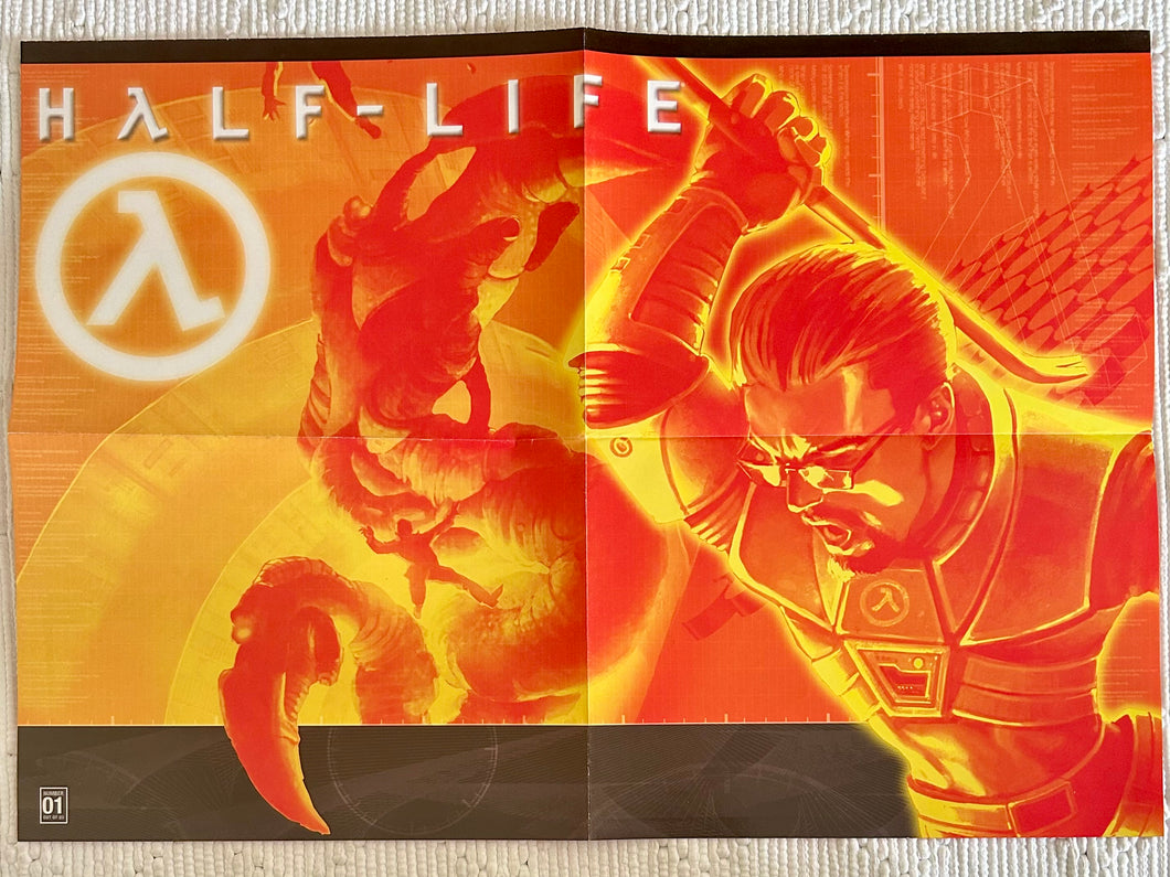 Half-Life - PlayStation 2 Vintage Poster