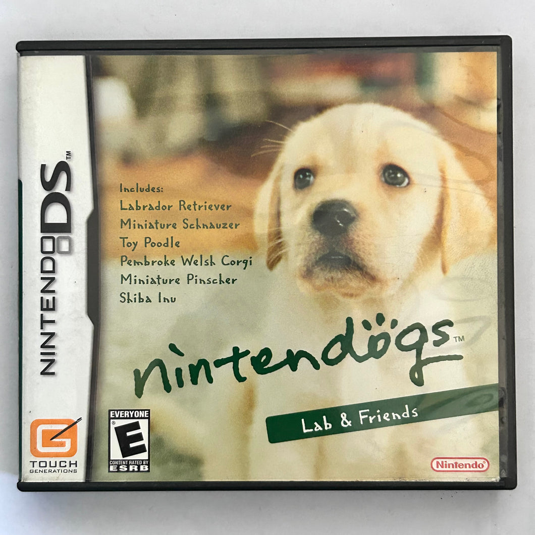 Nintendogs: Lab & Friends - Nintendo DS / DSLite DSi XL - NTSC - Box & Manual (NTR-AD3E-USA)