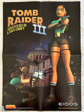 Cargar imagen en el visor de la galería, Tomb Raider III / Ninja: Shadow of Darkness / Akuji the Heartless - Vintage Double-sided Poster - Promo
