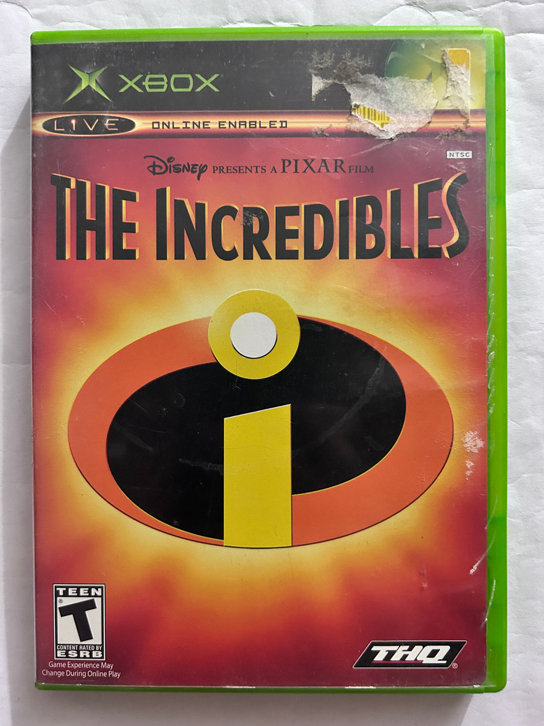 Disney/Pixar The Incredibles - Xbox Classic / 360 - NTSC - CIB (104813)