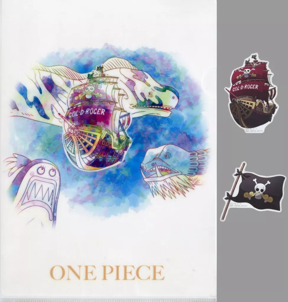 One Piece - Kaiourui - Oro Jackson - Clear File & Sticker Set