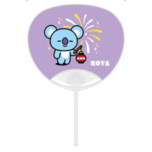 Cargar imagen en el visor de la galería, BT21 - KOYA - Mini fan - Uchiwa - BTS
