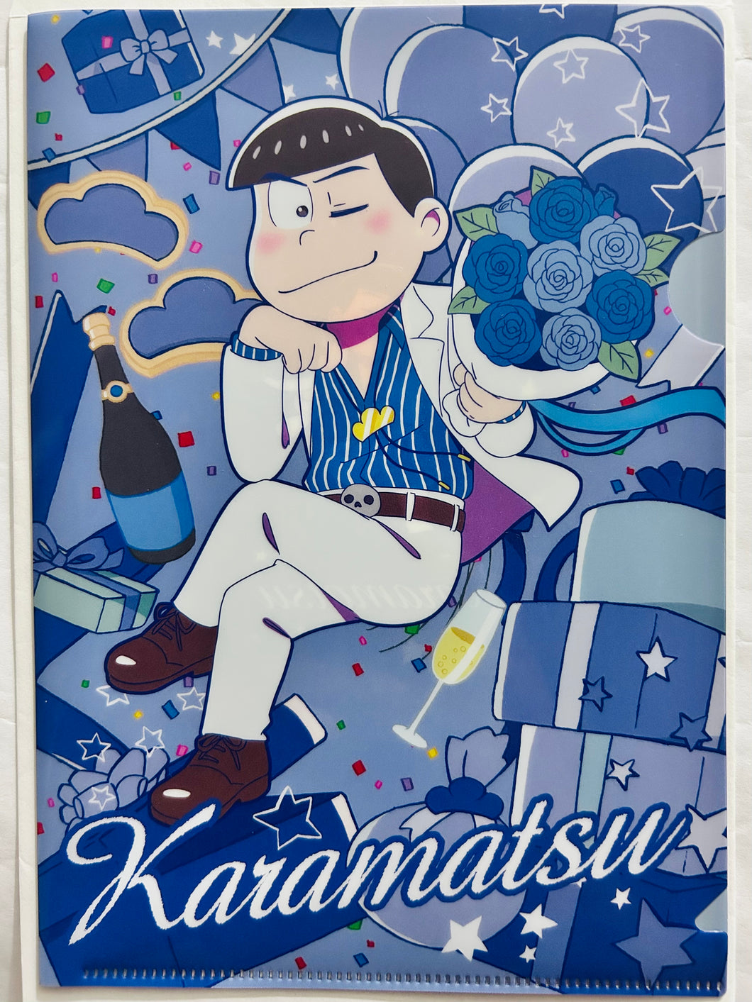 Osomatsu-san - Matsuno Karamatsu - A5 Clear File