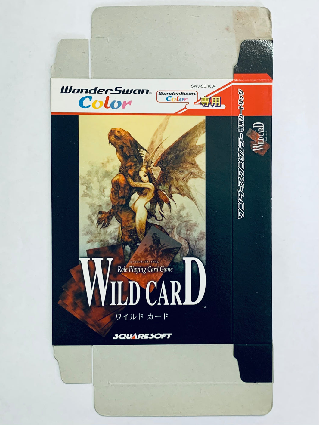 Wild Card - WonderSwan Color - WSC - JP - Box Only (SWJ-SQRC04)