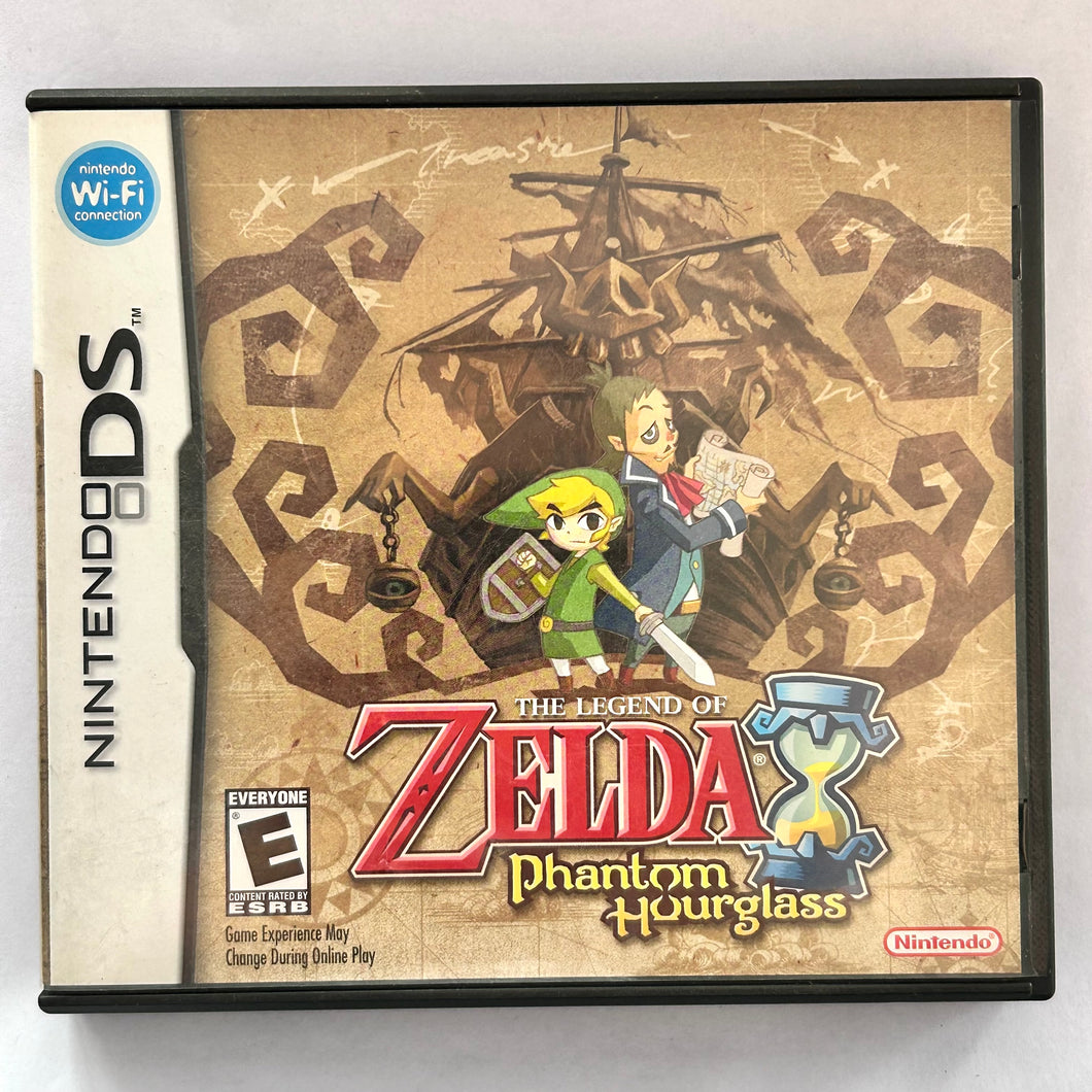 The Legend of Zelda: Phantom Hourglass - Nintendo DS / DSLite DSi XL - NTSC - Box & Manual (NTR-AZEE-USA)