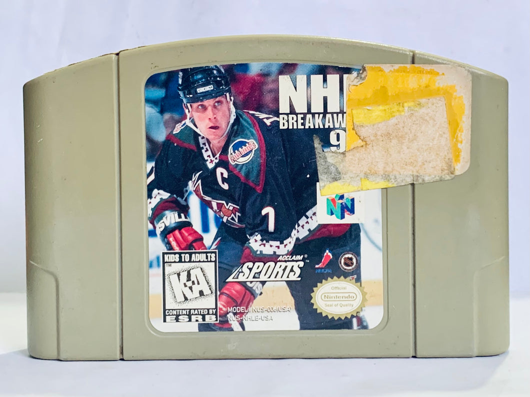 NHL Breakaway 98 - Nintendo 64 - N64 - NTSC-US - Cart (NUS-NHLE-USA)
