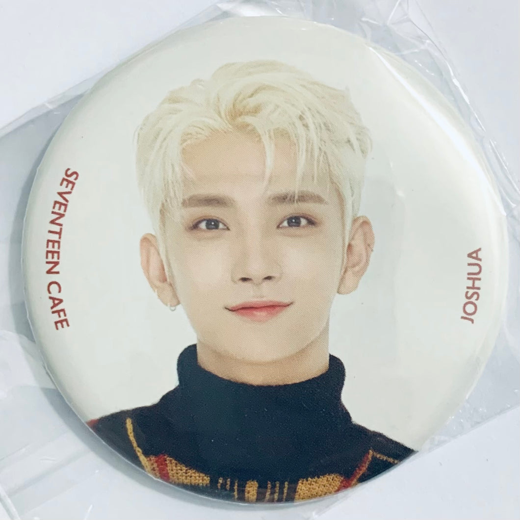 Seventeen - Joshua - Can Badge - SEVENTEEN CAFE 2020 ~Winter Meat Festival~