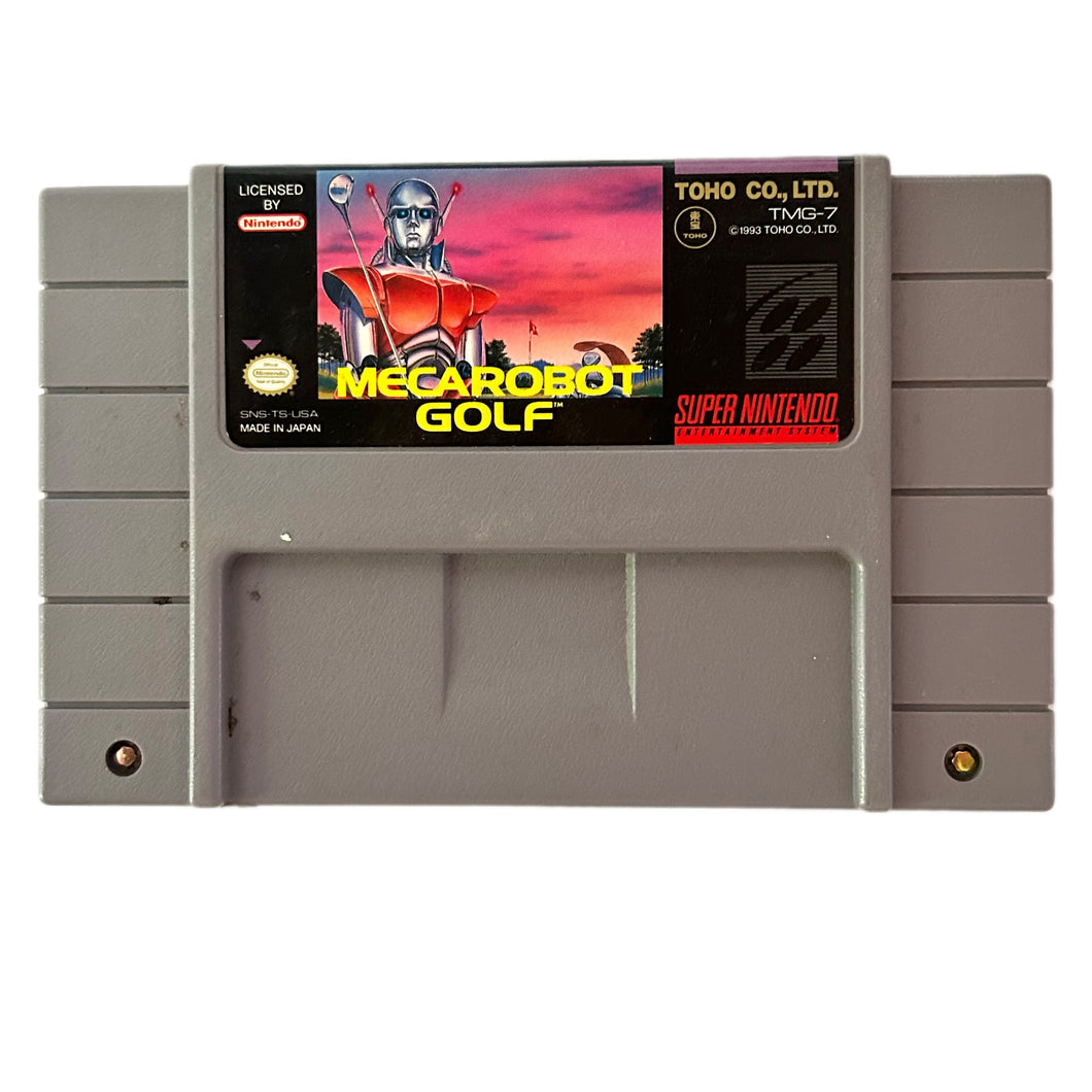 Mecarobot Golf - Super Nintendo - SNES - NTSC-US - Cart (SNS-TS-USA)