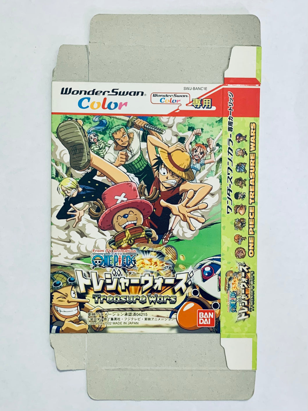 One Piece: Treasure Wars - WonderSwan Color - WSC - JP - Box Only (SWJ-BANC1E)
