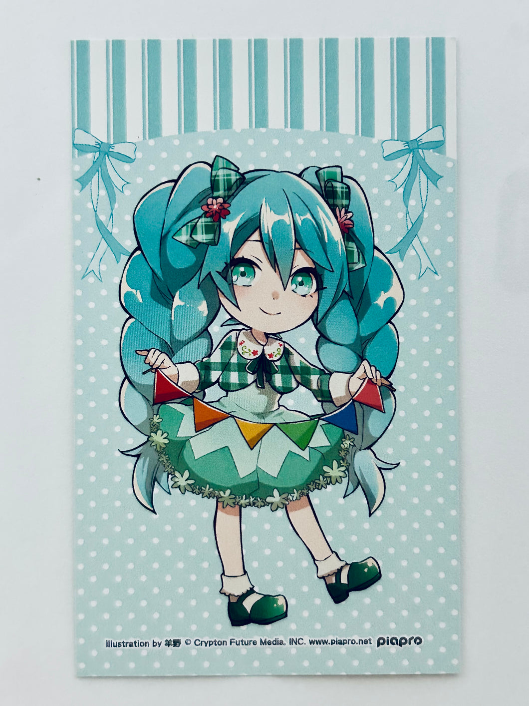 Piapro Characters - Hatsune Miku - Calendar Character Card