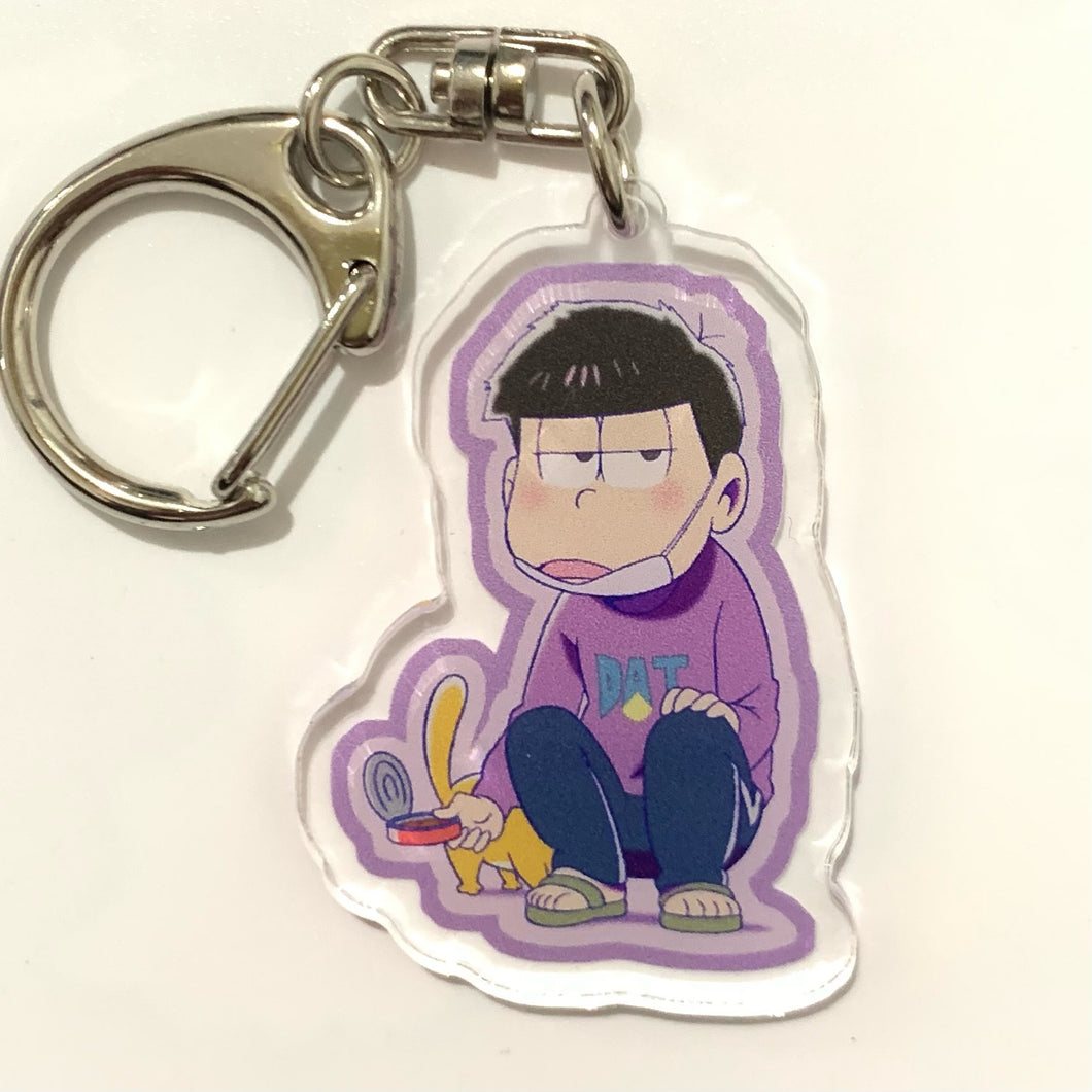 Osomatsu-san - Matsuno Ichimatsu - Trading Acrylic Keychain - Kiddyland Limited