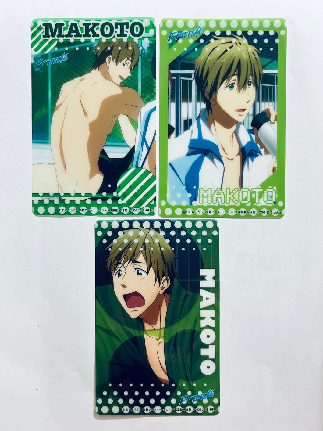 Free! - Makoto Tachibana - PVC Clear Bookmark Set